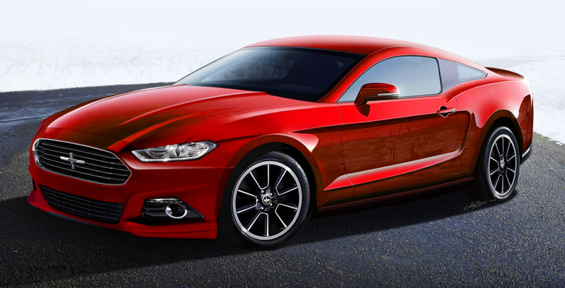 Illustration for article titled Updated 2014.5 Mustang render from existing Jalopnik render already in use.